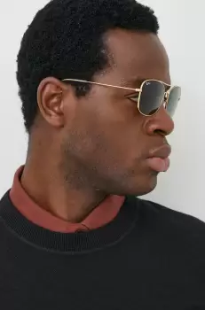 Ray-Ban ochelari de soare culoarea auriu imagine