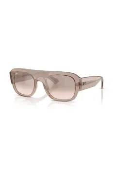 Ray-Ban ochelari de soare culoarea bej, 0RB2218 imagine