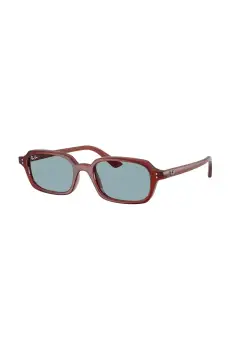 Ray-Ban ochelari de soare culoarea bordo, 0RB4455 imagine