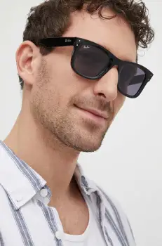Ray-Ban ochelari de soare culoarea negru imagine