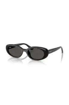 Ray-Ban ochelari de soare femei, culoarea negru, 0RB4441D imagine