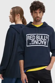 Red Bull Racing x Pepe Jeans pulover de bumbac Red Bull Racing x Pepe Jeans culoarea albastru marin, light, RU700003 imagine