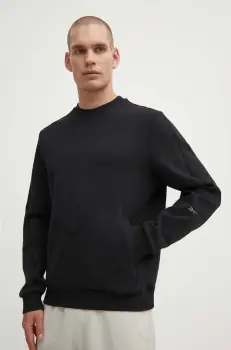 Reebok bluza Active Collective barbati, culoarea negru, neted, 100075328 imagine