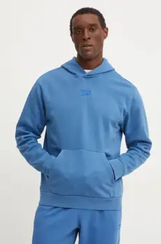 Reebok bluza Identity Washed barbati, cu gluga, neted, 100205482 imagine