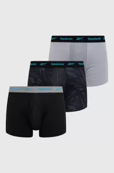 Reebok boxeri barbati, culoarea negru imagine