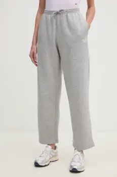 Reebok Classic pantaloni de trening culoarea gri, melanj, 100205967 imagine