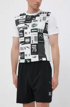 Reebok Classic pantaloni scurti de antrenament Certified Speed+ culoarea negru imagine