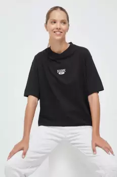 Reebok Classic tricou din bumbac culoarea negru imagine