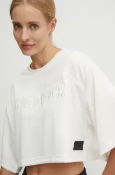 Reebok Classic tricou femei, culoarea bej, 100205754 imagine