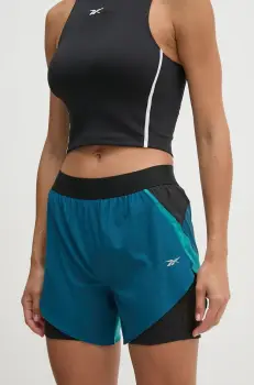 Reebok pantaloni scurti de alergare modelator, high waist, 100205434 imagine