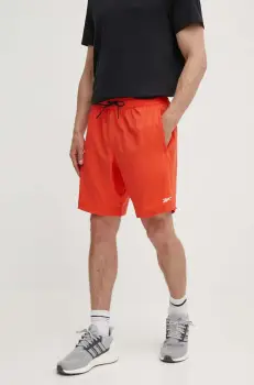 Reebok pantaloni scurti de antrenament Workout Ready culoarea rosu, 100076412 imagine