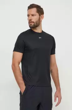 Reebok tricou de alergare culoarea negru, modelator imagine