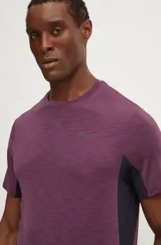 Reebok tricou de antrenament Athlete 2.0 culoarea violet, modelator, 100205351 imagine