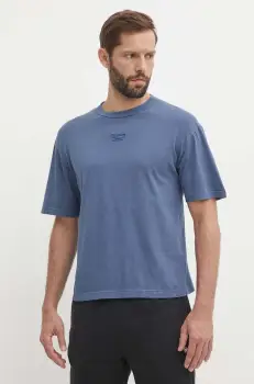 Reebok tricou din bumbac barbati, neted, 100075632 imagine