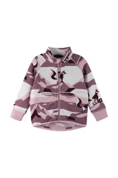 Reima bluza bebe Ornament culoarea violet, cu imprimeu, 5200043A imagine