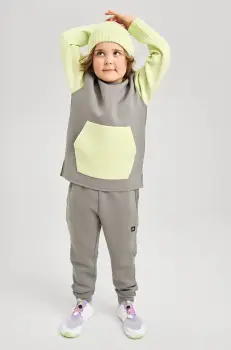 Reima bluza copii Leppo culoarea verde, modelator, 5200424A imagine