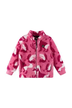 Reima bluza copii Turkkinen culoarea roz, cu imprimeu, 5200288A imagine
