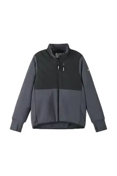 Reima bluza copii Vaihtari culoarea gri, cu imprimeu, 5200448A imagine