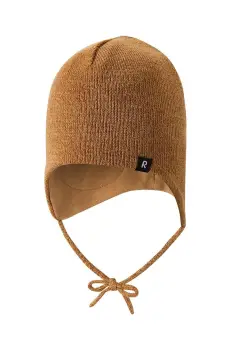 Reima caciula copii Latvat culoarea maro, bumbac, din tesatura neteda, 5300284A imagine