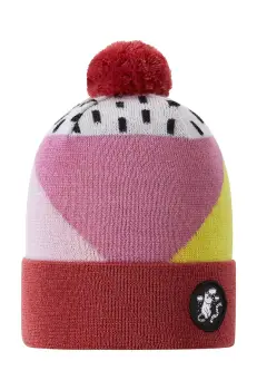 Reima caciula din lana pentru copii Moomin Flinga culoarea roz, de lana, 5300133B imagine