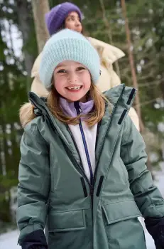 Reima caciula din lana pentru copii Pilvinen culoarea verde, 5300091B imagine