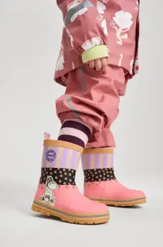 Reima cizme copii Moomin Magisk culoarea roz, 5400001B imagine