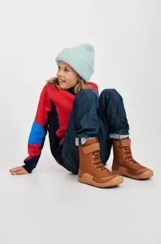 Reima cizme de iarna pentru copii Talvella Junior culoarea maro, 5400151A imagine