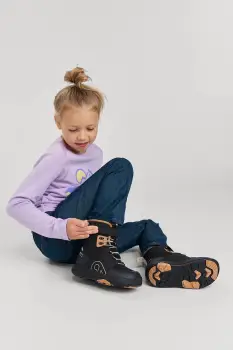 Reima cizme de iarna pentru copii Talves culoarea negru, 5400166A imagine