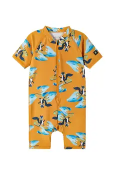 Reima costum de baie pentru bebelusi Atlantti culoarea portocaliu, 5200131B imagine
