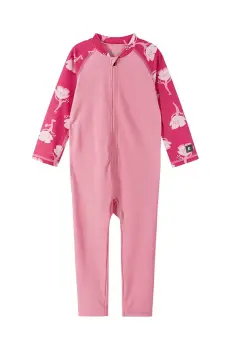Reima costum de baie pentru bebelusi Polskii culoarea roz, 5200130A imagine