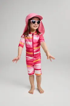 Reima costum de baie pentru copii Vesihiisi culoarea roz, 5200137D imagine