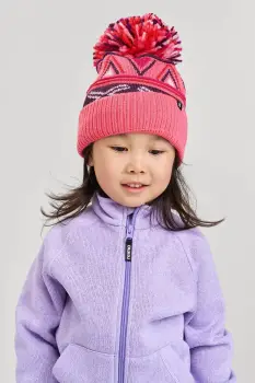 Reima hanorac polar pentru copii Hopper culoarea violet, melanj, 5200050A imagine