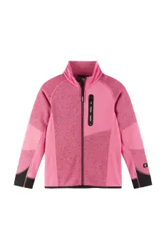 Reima hanorac polar pentru copii Laskien culoarea gri, melanj, 5200047B imagine