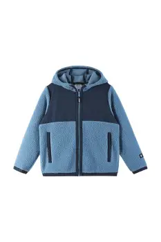 Reima hanorac polar pentru copii Turbo cu gluga, uni, 5200437A imagine