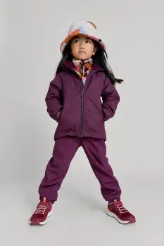 Reima pantaloni copii Kaura culoarea violet, 5100148B imagine