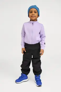 Reima pantaloni copii Oikotie culoarea negru, 5100010B imagine