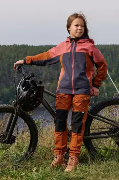 Reima pantaloni copii Vaeltaa culoarea maro, 5100260A imagine