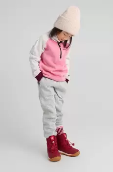 Reima pantaloni de trening pentru copii Sangis culoarea gri imagine