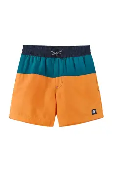 Reima pantaloni scurti de baie copii Palmu culoarea portocaliu, 5200157A imagine