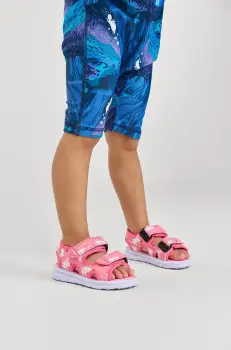 Reima sandale copii Moomin Bungee culoarea roz, 5400089M imagine