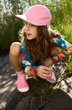 Reima sapca de baseball pentru copii Hytty culoarea roz, neted, 5300162B imagine