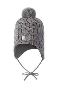 Reima sapca de lana pentru copii Nunavut culoarea gri, de lana, 5300065B imagine
