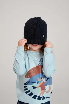 Reima sapca de lana pentru copii Reissari culoarea negru, de lana, 5300022B imagine