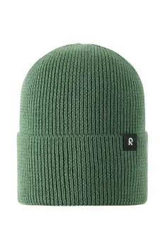 Reima sapca de lana pentru copii Reissari culoarea verde, 5300022B imagine