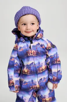 Reima sapca de lana pentru copii Villaisa culoarea violet, de lana, 5300282A imagine