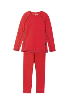 Reima set de lenjerie intima termoactiva pentru copii culoarea galben imagine