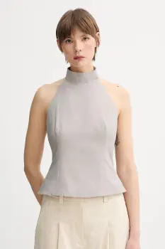 Remain bluza culoarea gri, uni, 5025973058 imagine