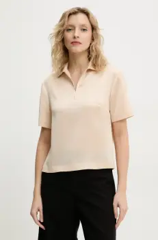 Remain bluza femei, culoarea bej, uni, 5027332284 imagine