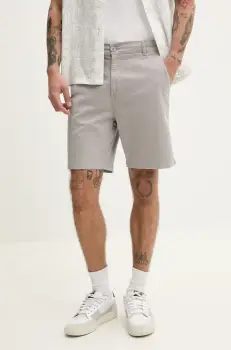 Resterods pantaloni scurti Chin shorts barbati, culoarea gri, 55251.6410 imagine