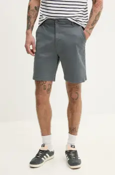Resterods pantaloni scurti Chin shorts barbati, culoarea gri, 55251.6410 imagine